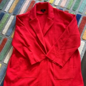 J Crew Sophie Sweater blazer XXL - Red